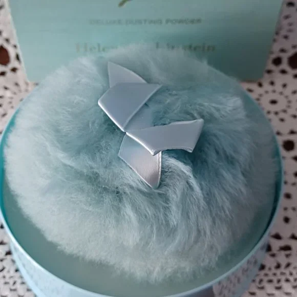 Vintage Helena Rubenstein Heaven Sent Powder Compact, Puff, Original Box - Picture 2 of 14